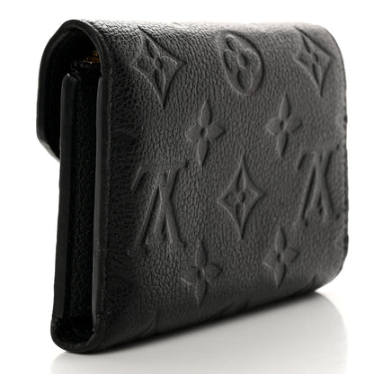 Louis Vuitton Empreinte Victorine Wallet Black 3 of 15