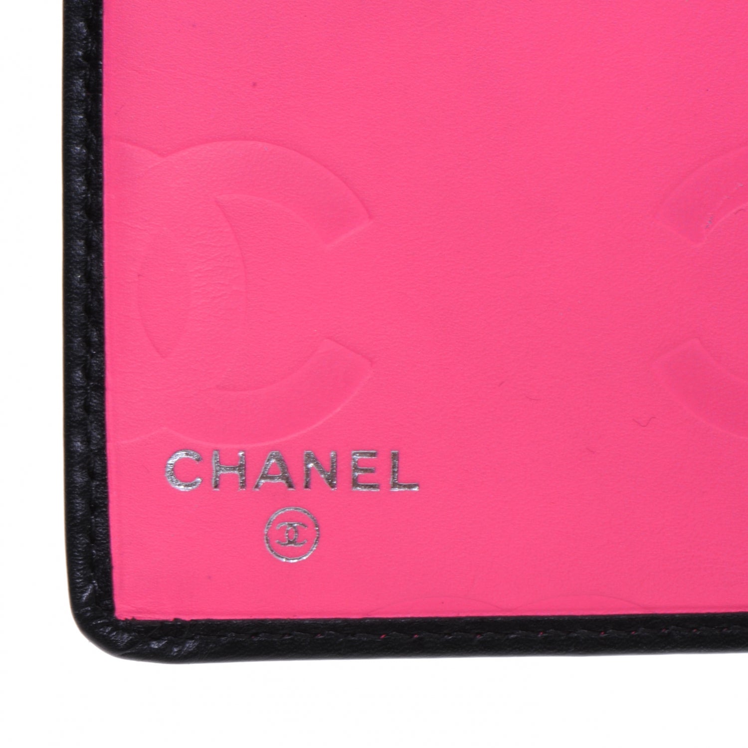 Chanel Calfskin Quilted Cambon Yen Wallet Black 5 of 9