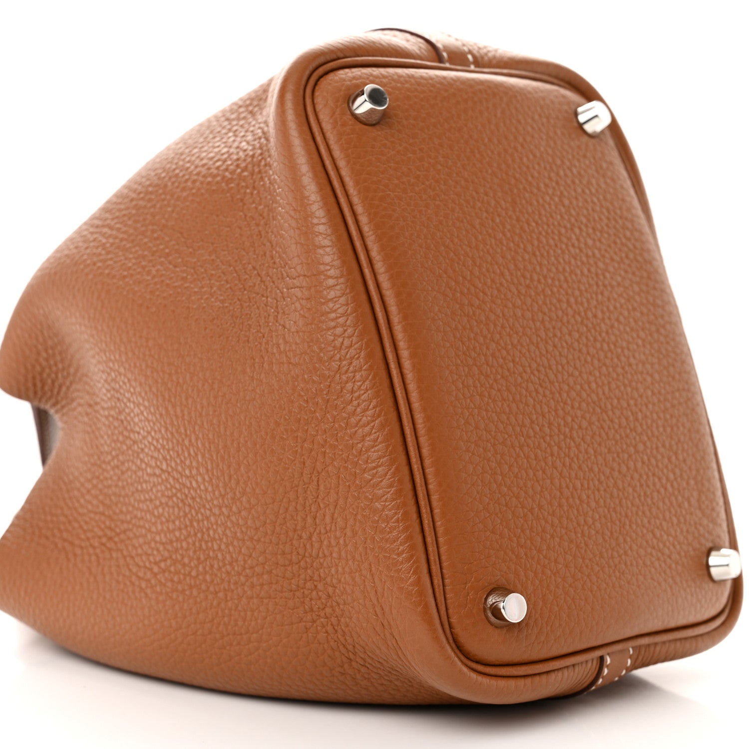 Hermes Taurillon Clemence Picotin Lock 18 PM Gold 9 of 13