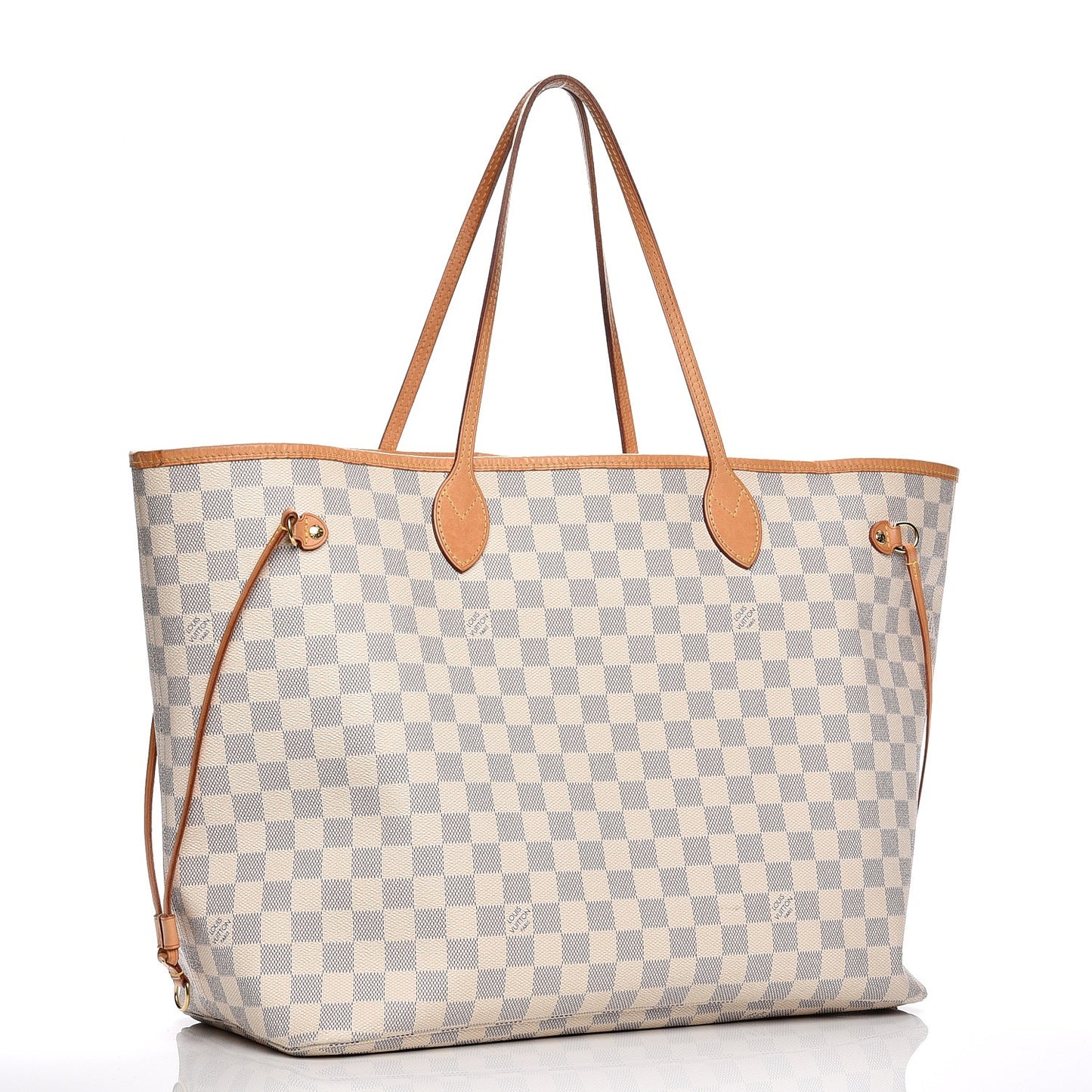 Damier Azur Neo Neverfull GM Rose Ballerine