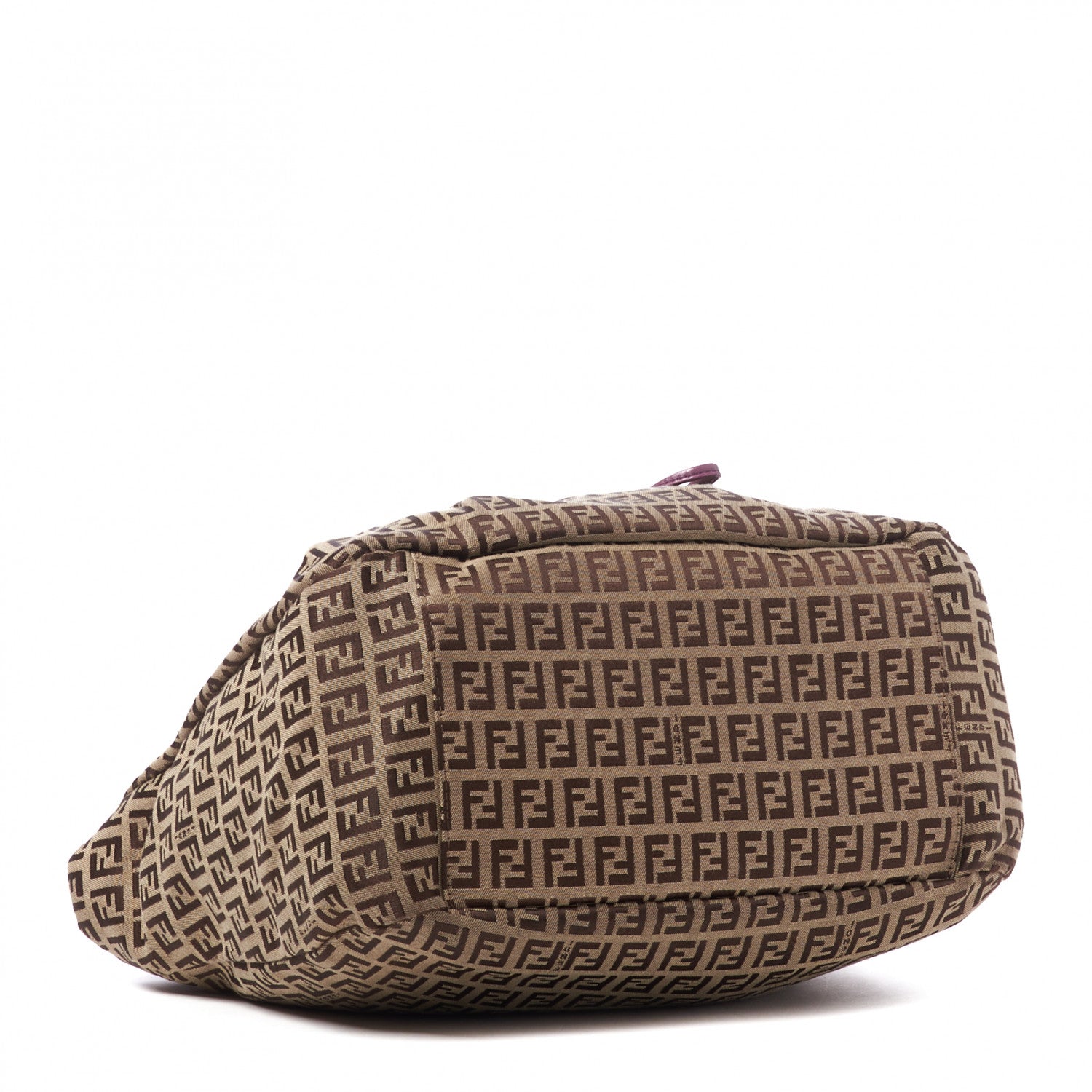 Fendi Zucchino Tote Tobacco Purple 3 of 8