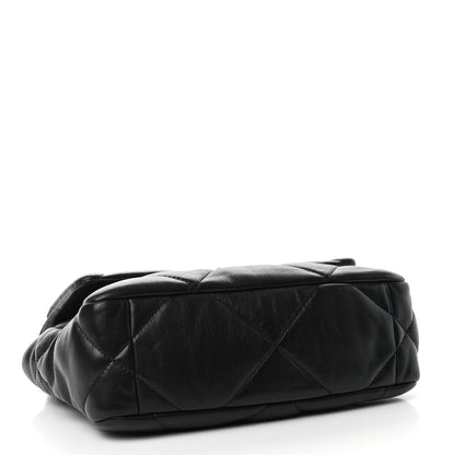 Chanel Goatskin Quilted Medium Chanel 19 Flap Black 4 of 10