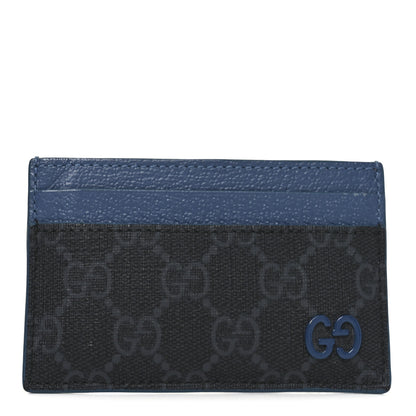 Gucci GG Supreme Monogram Bi-Color Card Holder 1 of 7