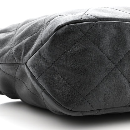 Chanel Calfskin Quilted Daily Hobo Black 9 of 11