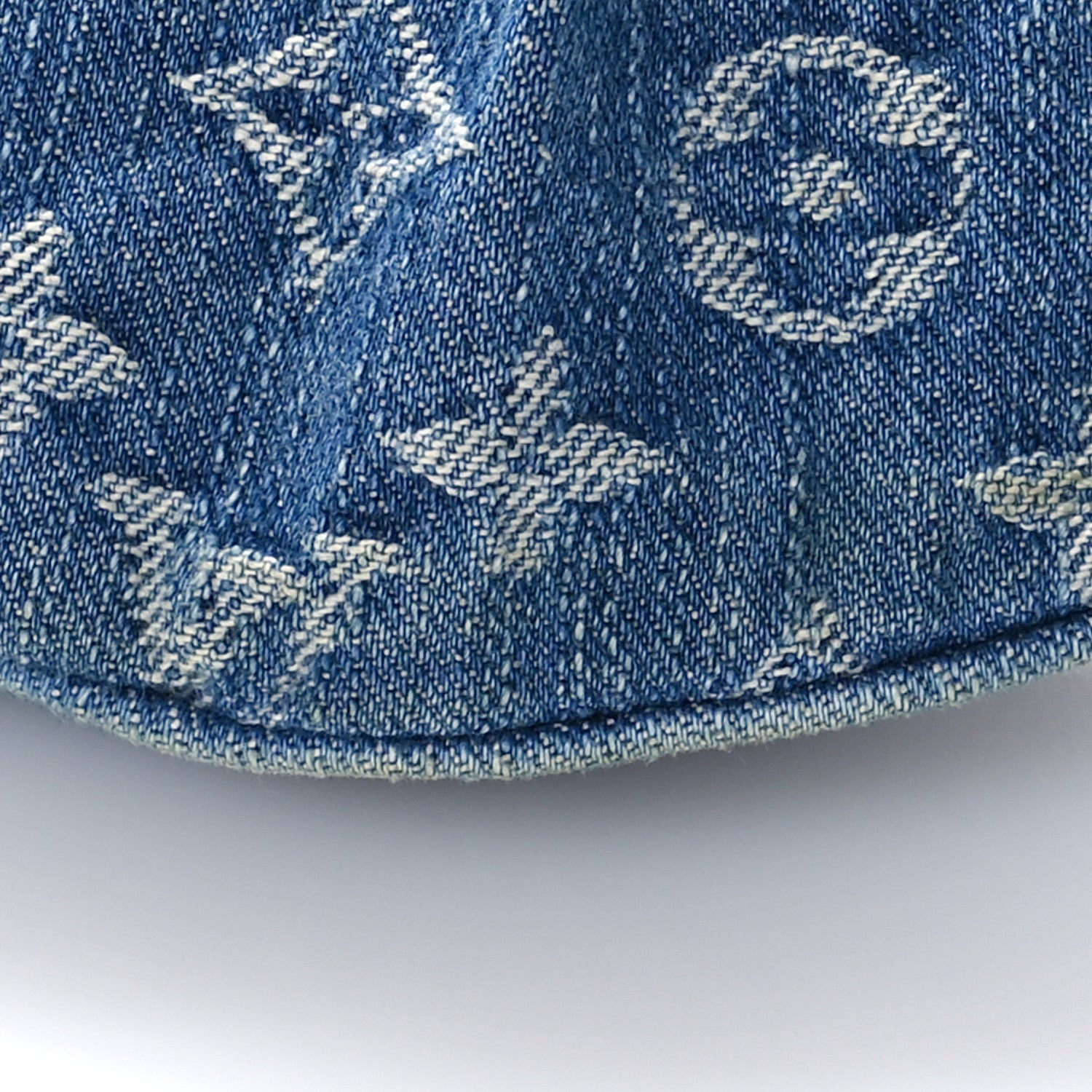 Louis Vuitton Monogram Denim High Rise Bumbag Blue 9 of 10