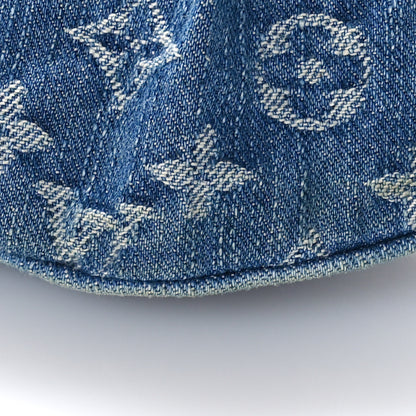 Louis Vuitton Monogram Denim High Rise Bumbag Blue 9 of 10