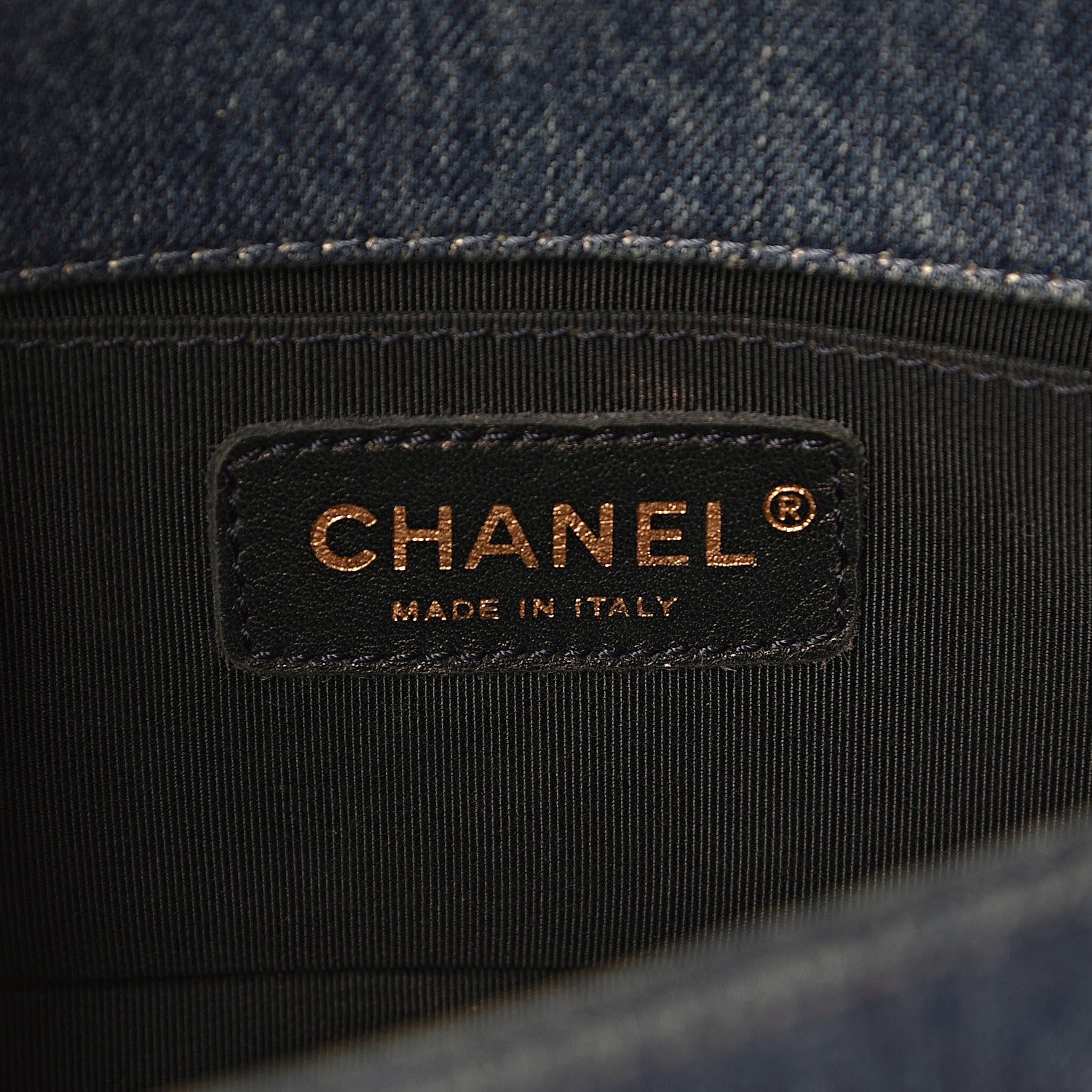 Chanel Denim Patchwork Small Boy Flap Blue 6 of 10