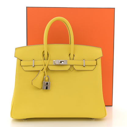 Hermes Swift Birkin 25 Lime 11 of 11