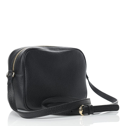 Gucci Pebbled Calfskin Small Soho Disco Bag Black 3 of 10