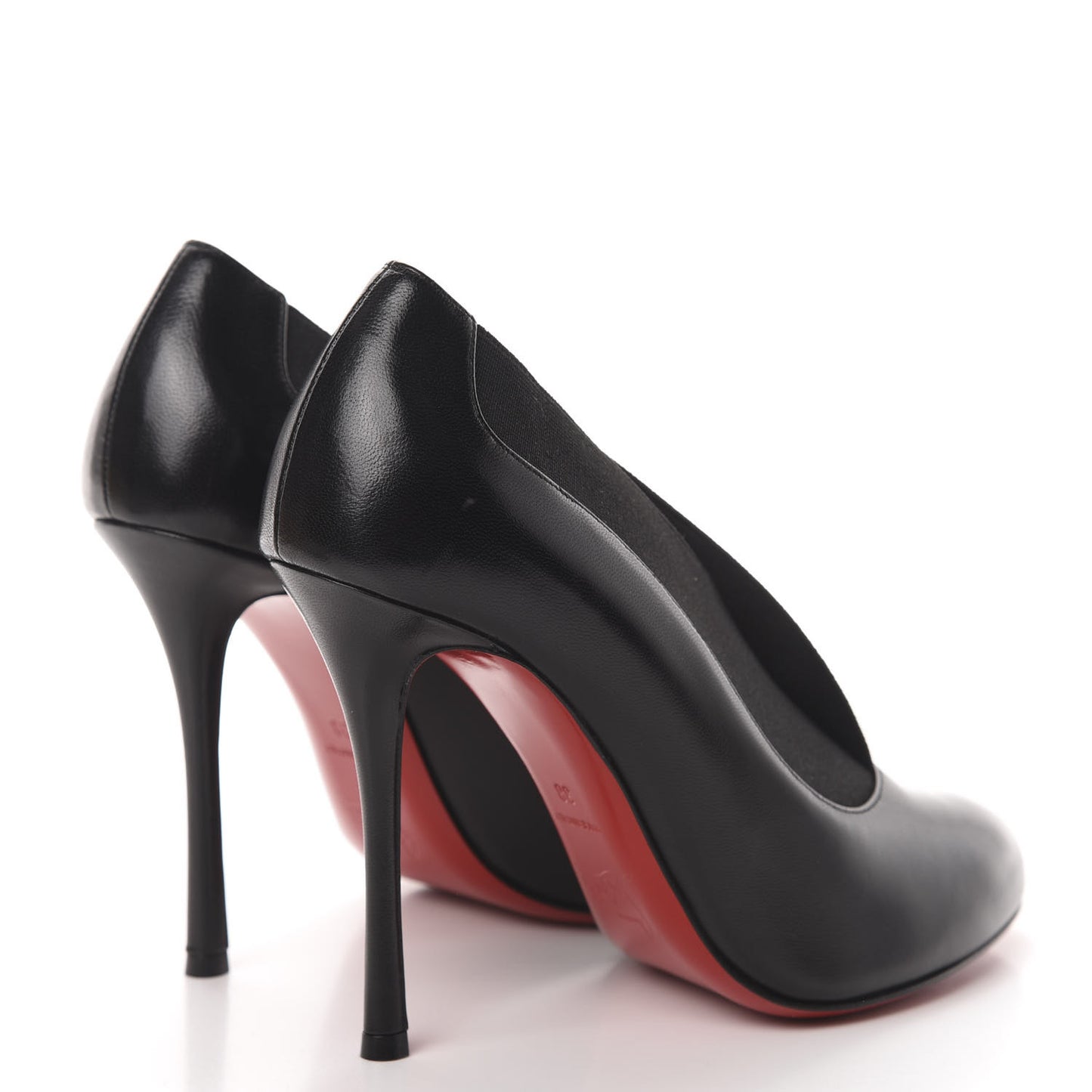 Shiny Nappa Toot Couverte 100 Pumps 38 Black