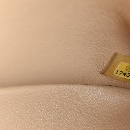 Chanel Lambskin Quilted Jumbo Double Flap Beige Clair 9 of 13