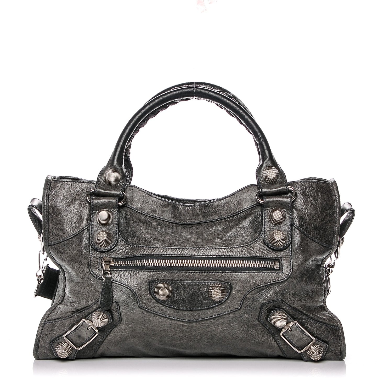 Agneau Giant 21 Silver Hardware City Anthracite