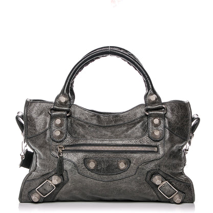 Balenciaga Agneau Giant 21 Silver Hardware City Anthracite 1 of 6