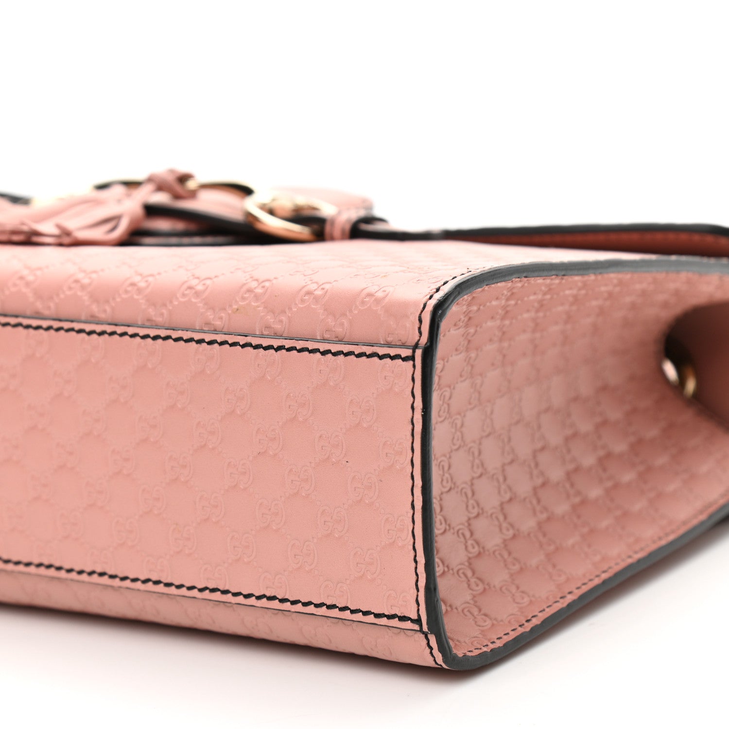 Gucci Microguccissima Medium Emily Chain Shoulder Bag Soft Pink 10 of 12