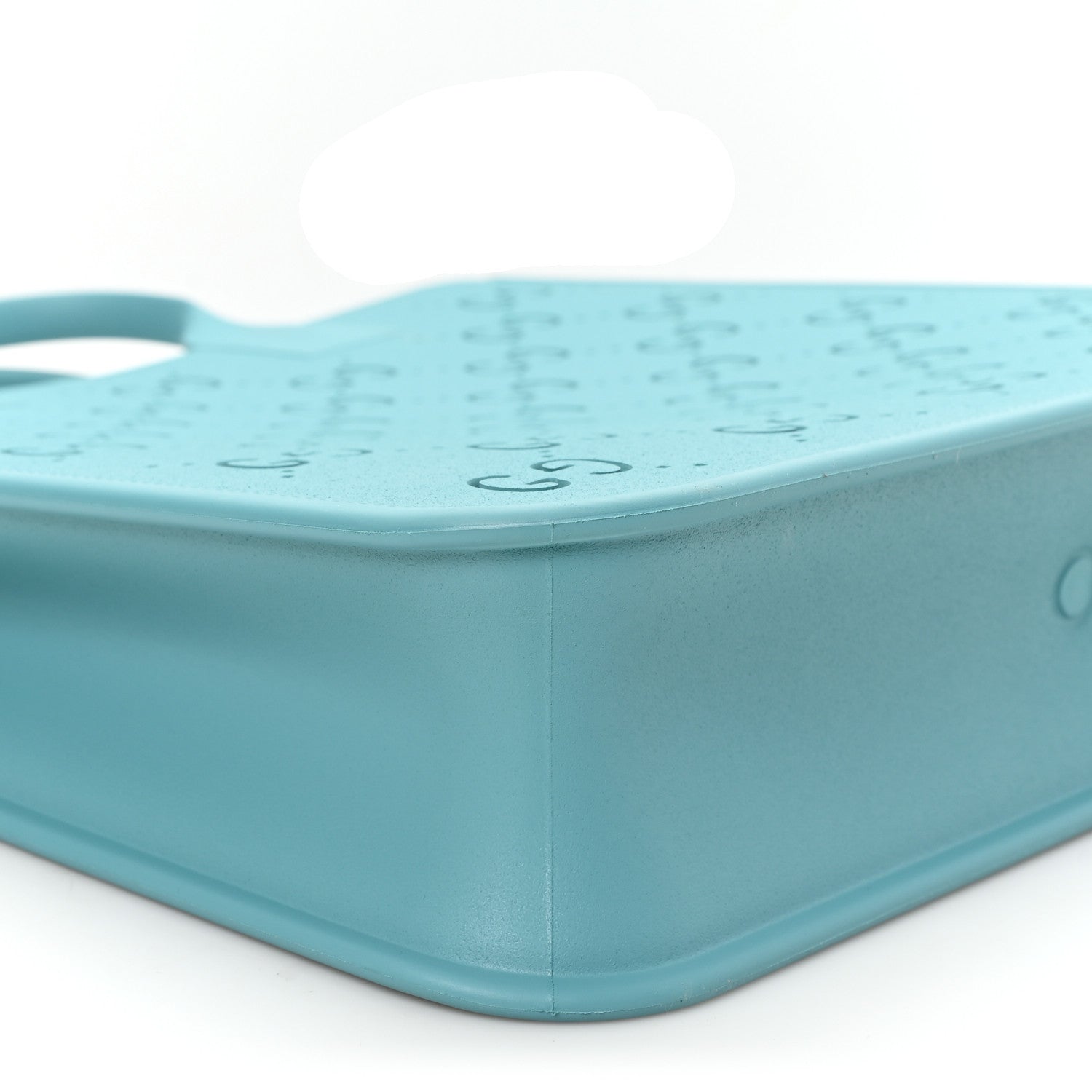 【希少】GUCCI 水色 レースジャケット　グッチ　130cm Gucci Rubber Kids GG Tote Dusty Azure 1902521 – FASHIONPHILE
