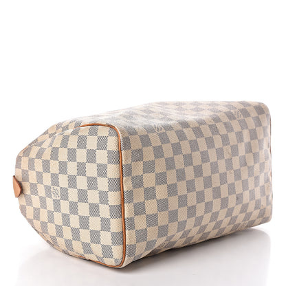 Louis Vuitton Damier Azur Speedy 30 4 of 13