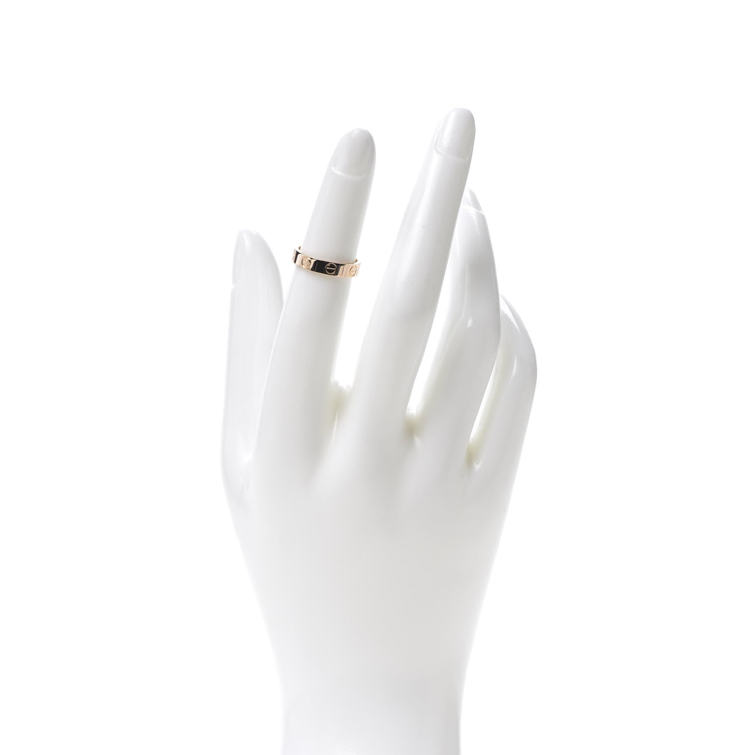 Cartier 18K Pink Gold 3.5mm LOVE Wedding Band Ring 47 4 2 of 4