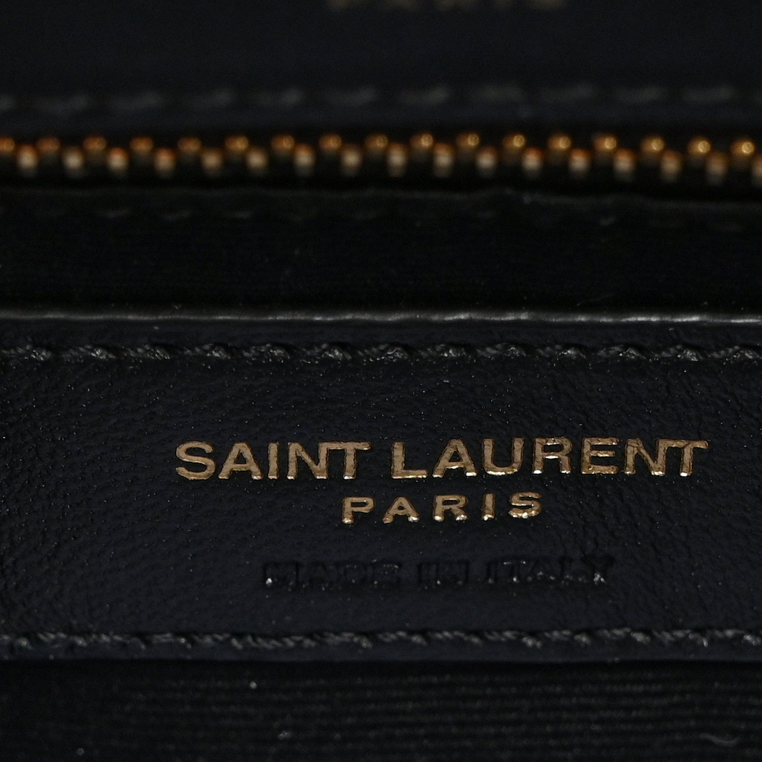 Saint Laurent Calfskin Y Quilted Monogram Toy Loulou Crossbody Bag Black 6 of 10