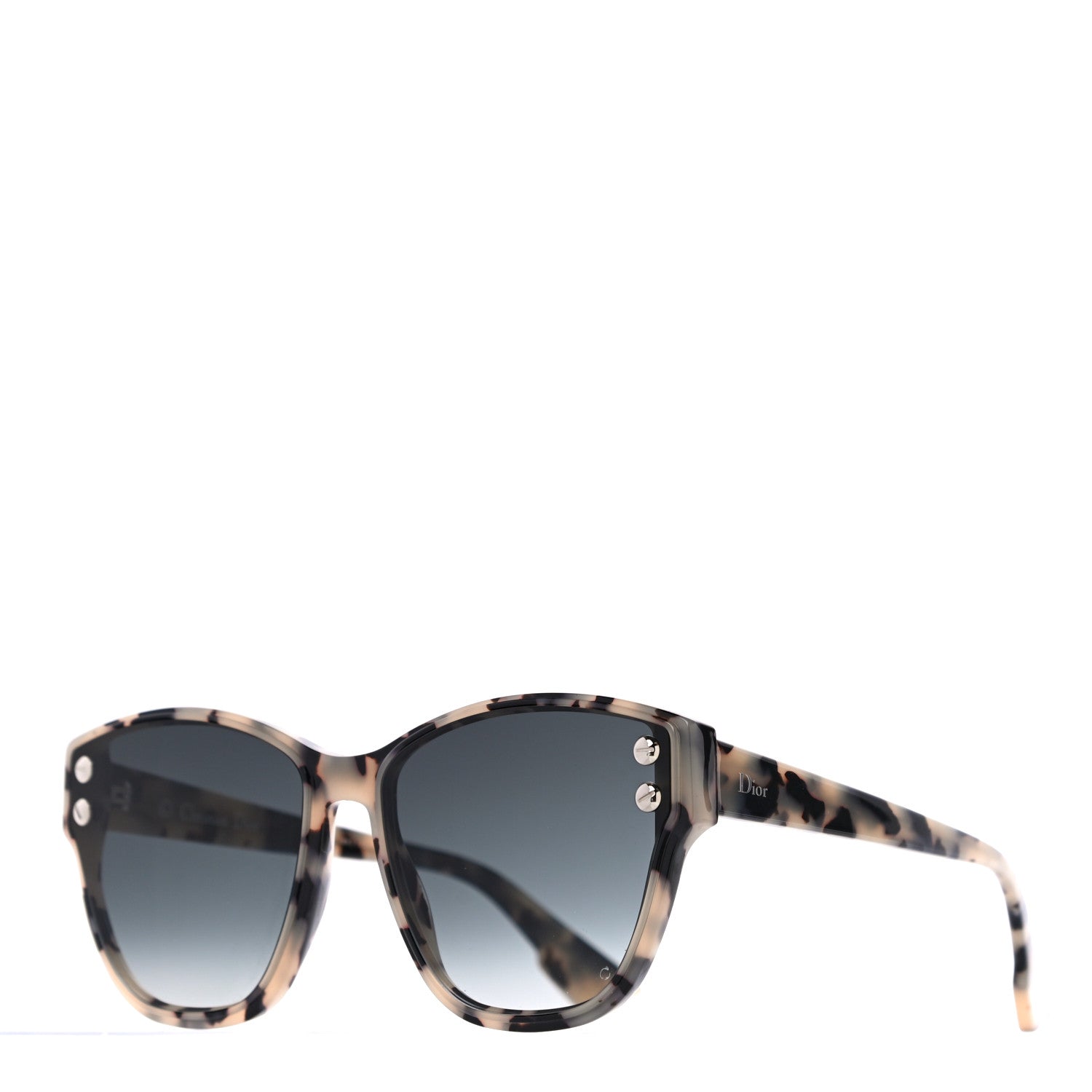 Christian Dior Addict 3 Sunglasses Havana Spotted 1 of 9