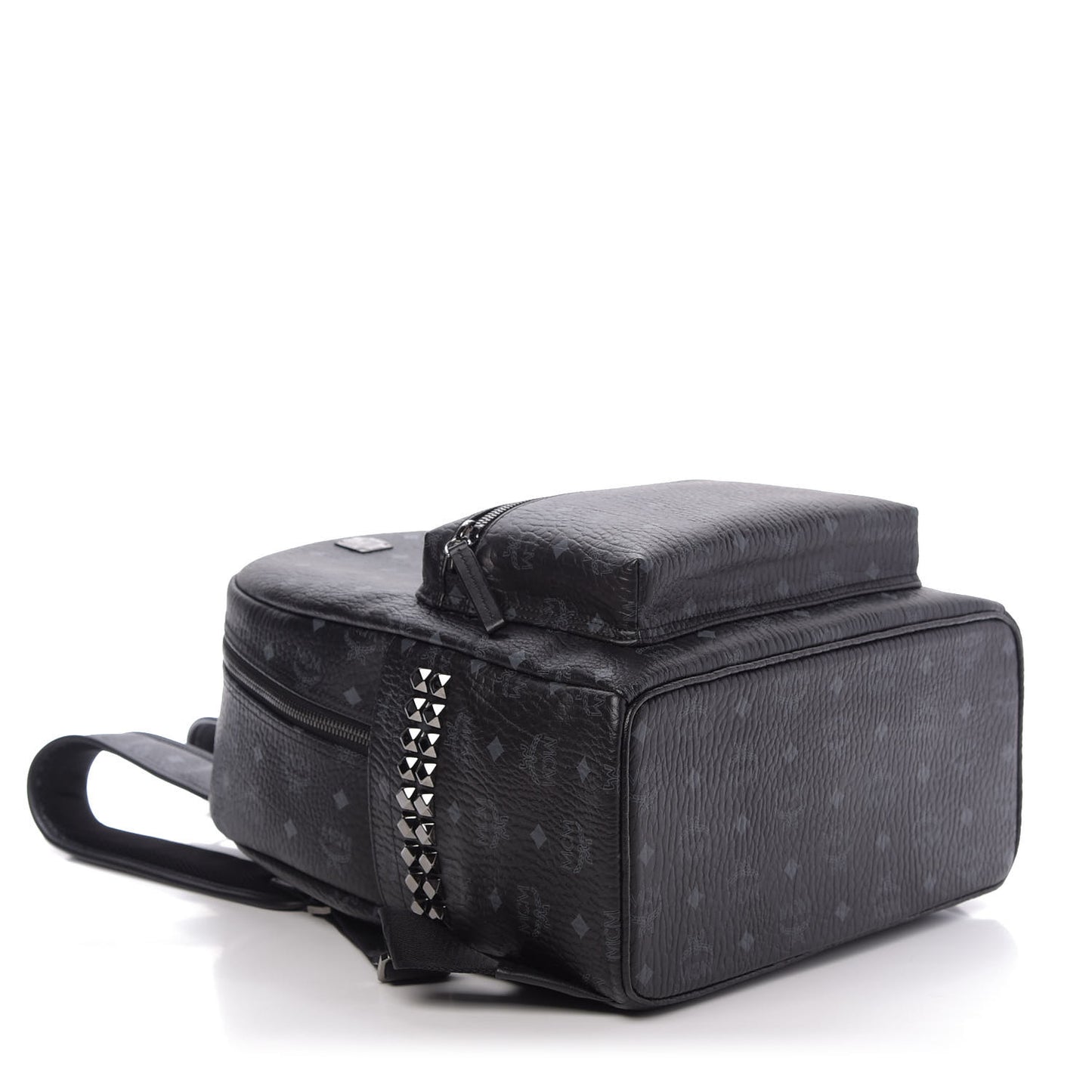 Visetos Medium Side Studs Stark Backpack Black