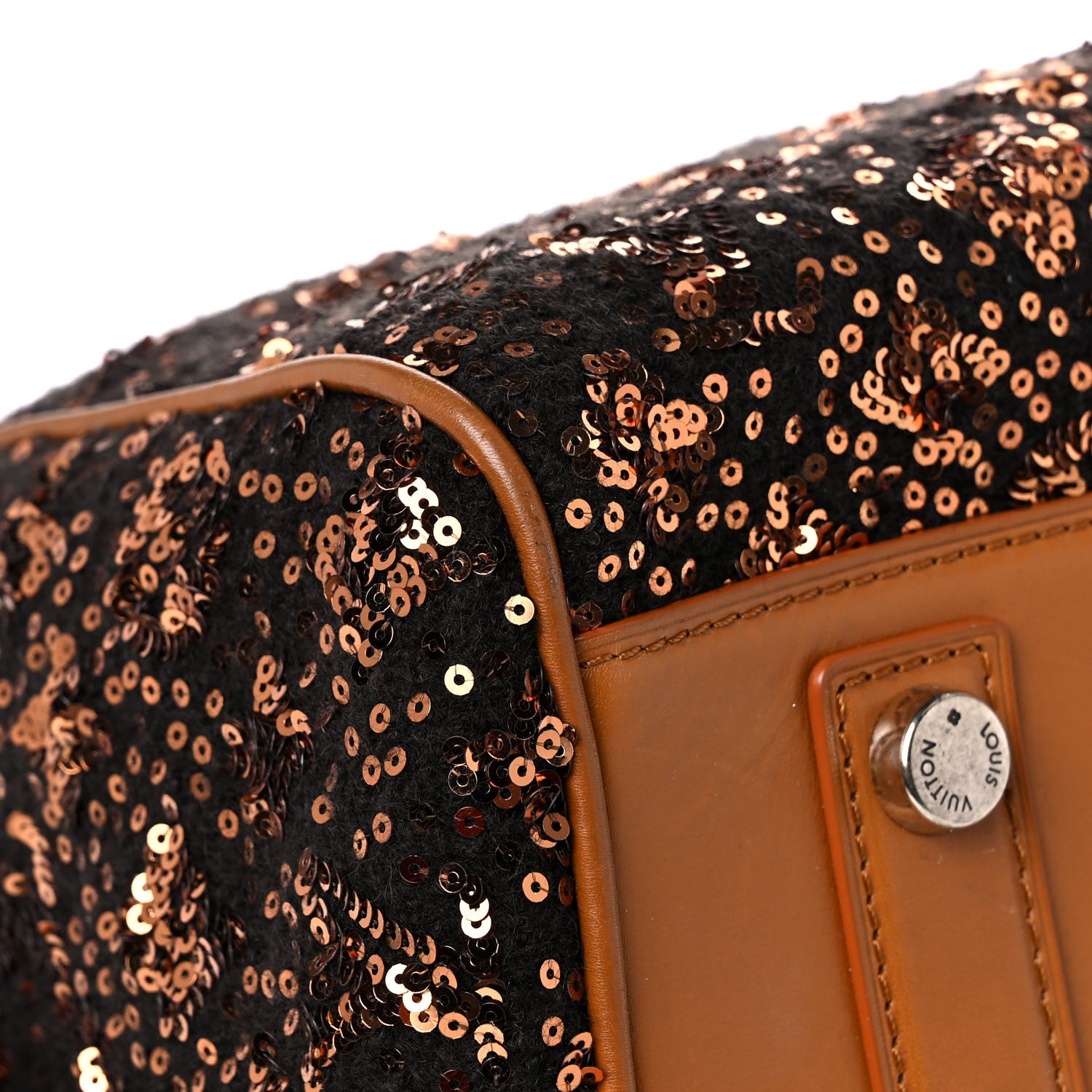 Louis Vuitton Sequin Monogram Sunshine Express Speedy Gold 8 of 18