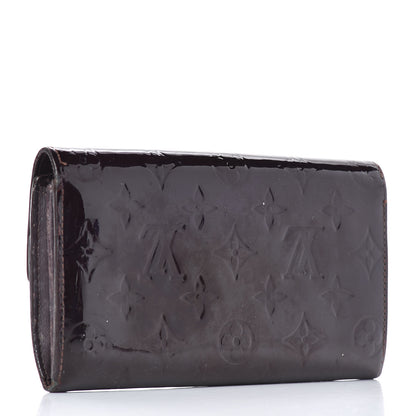 Louis Vuitton Vernis Sarah Wallet Amarante 3 of 16