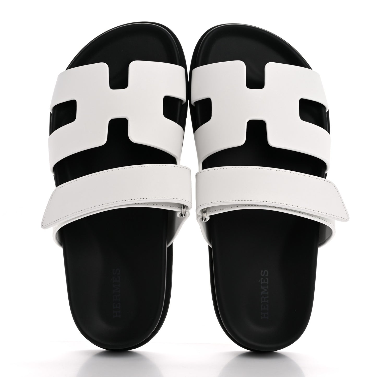 Calfskin Womens Chypre Sandals 37 White