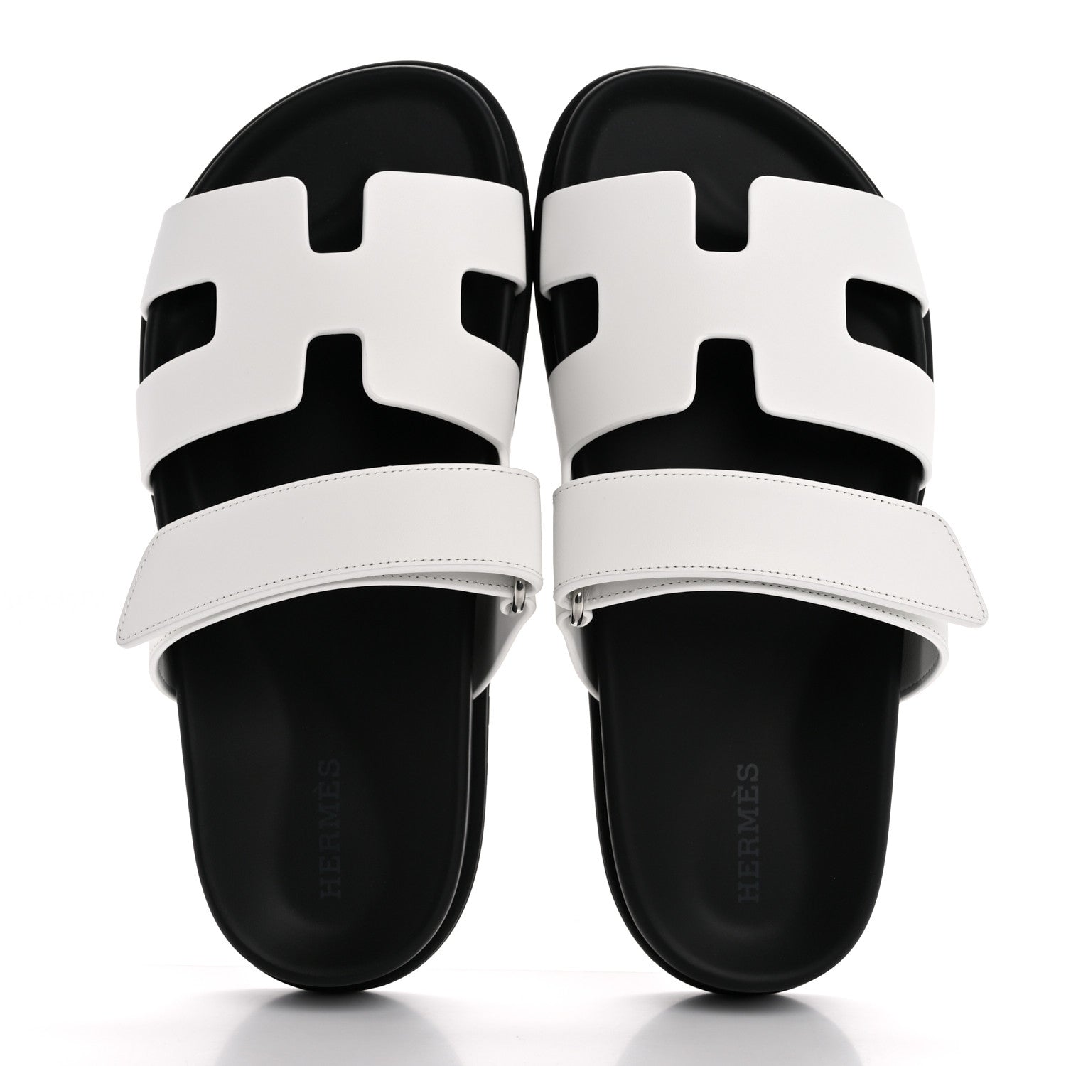 Chanel Calfskin Womens Chypre Sandals 37 White 2 of 10
