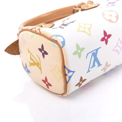 Louis Vuitton Monogram Multicolor Mini Sac HL Speedy White 7 of 10