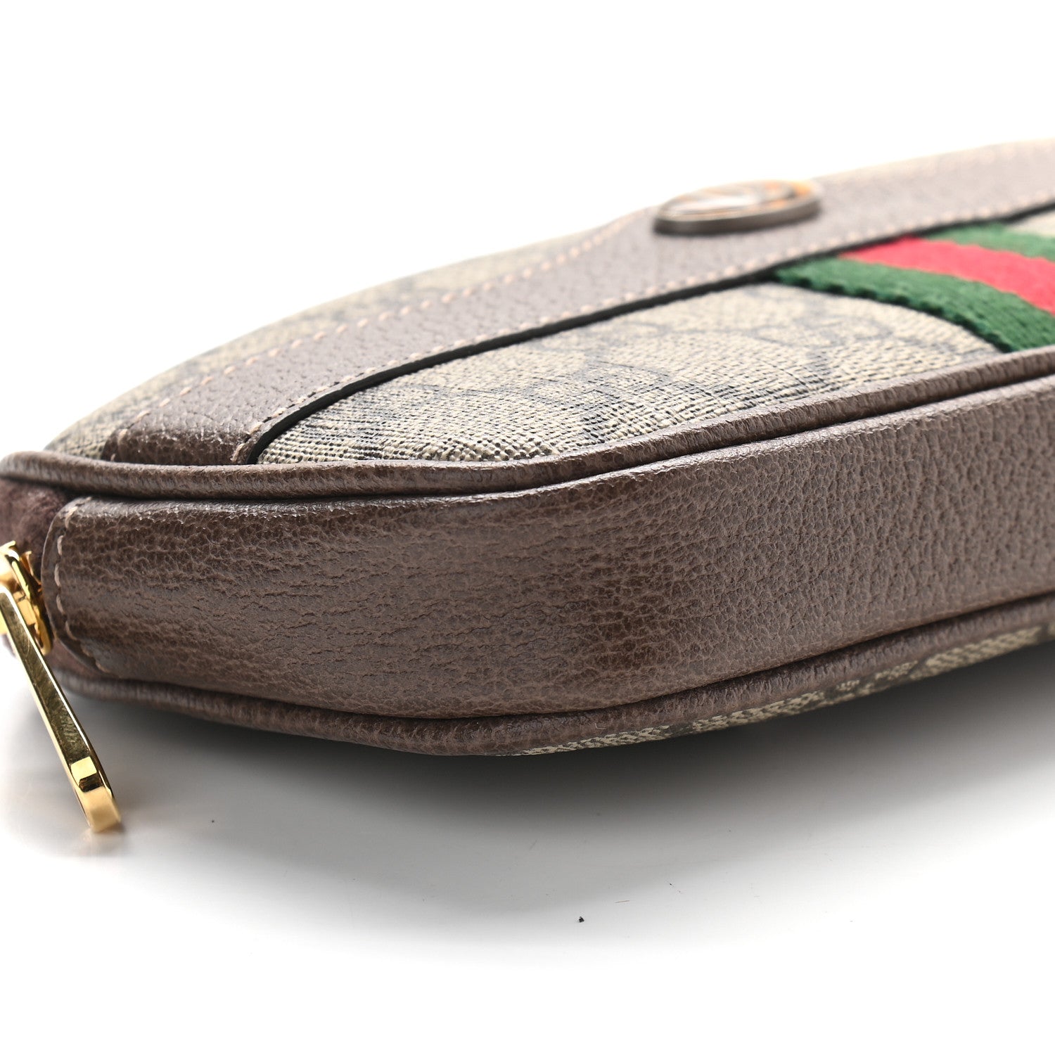 Gucci GG Supreme Monogram Ophidia Belted iPhone Case 90 36 Dark Brown 5 of 8
