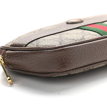 Gucci GG Supreme Monogram Ophidia Belted iPhone Case 90 36 Dark Brown 5 of 8