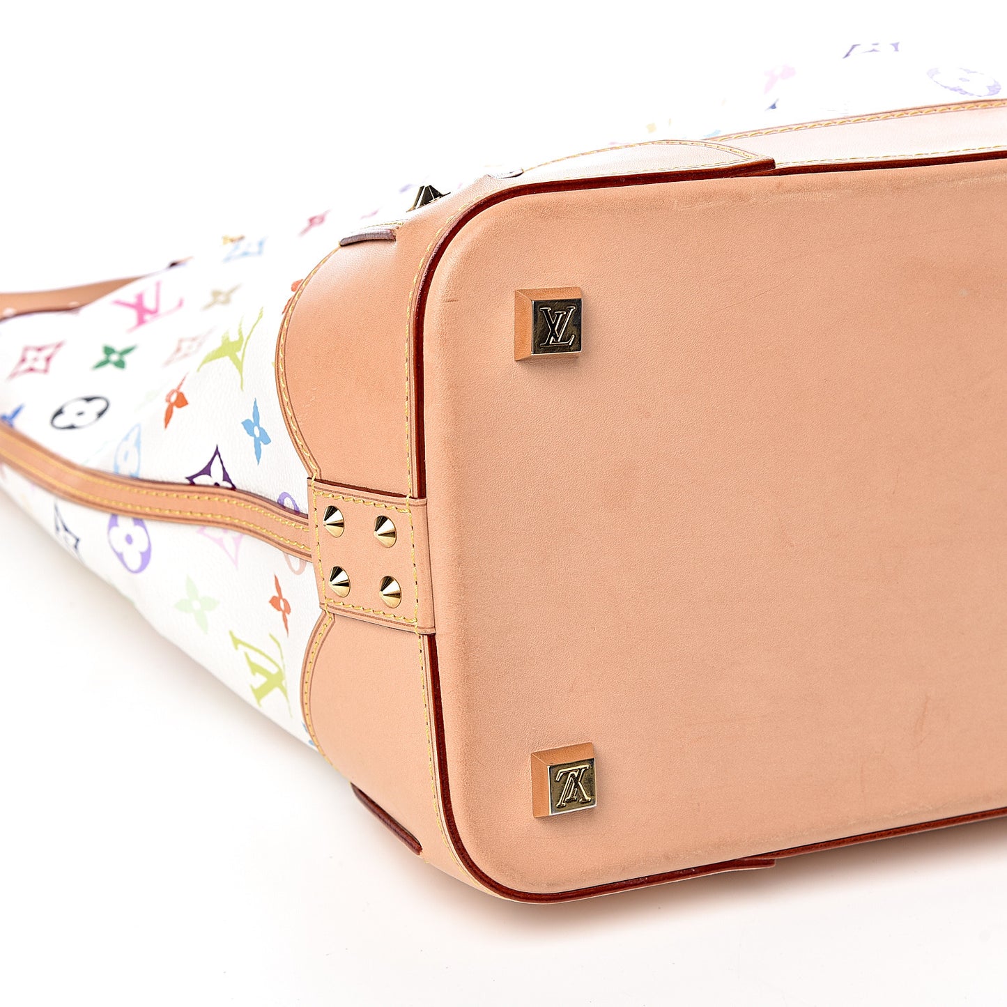 Monogram Multicolor Sharleen GM White