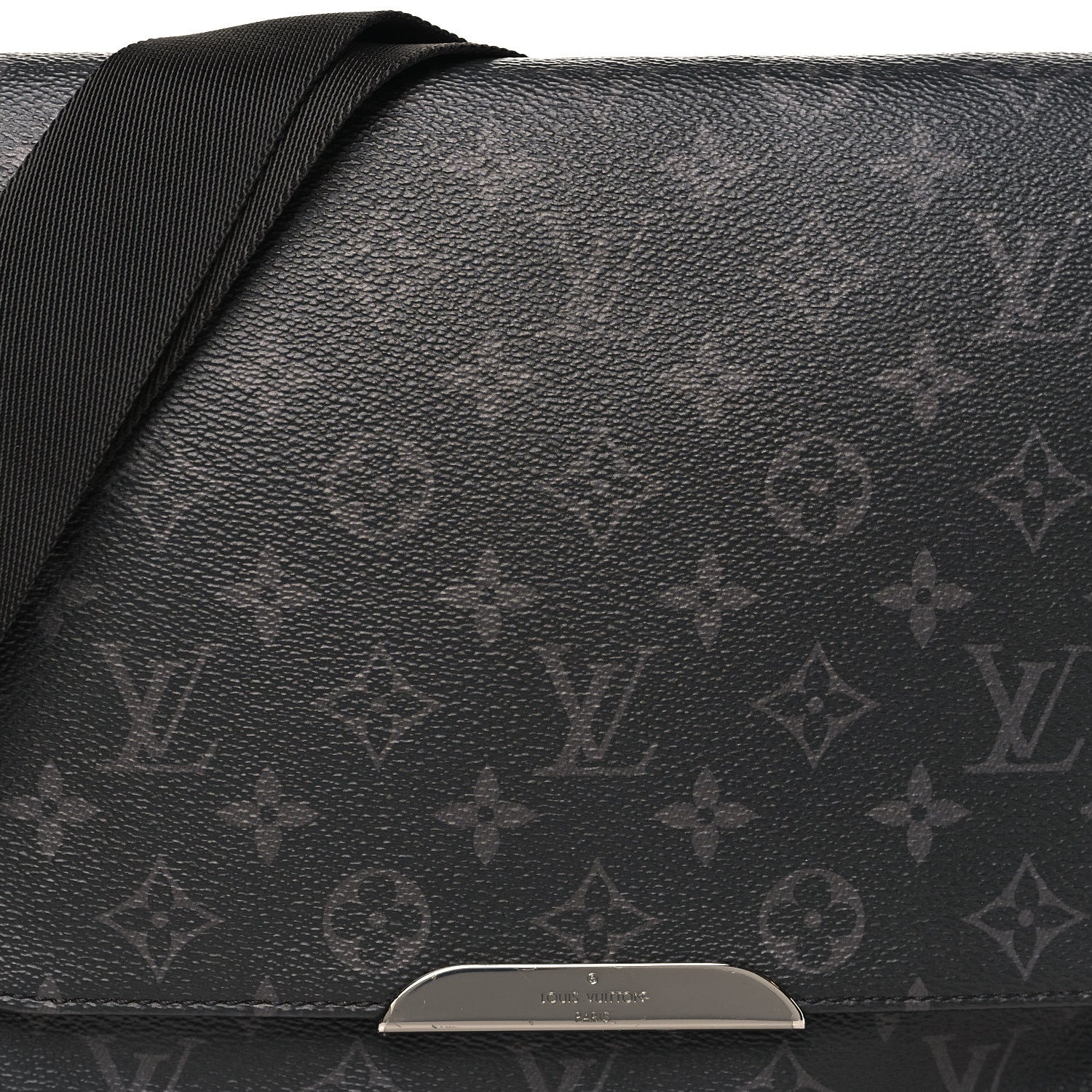 Louis Vuitton Monogram Eclipse Explorer PM Black 7 of 9