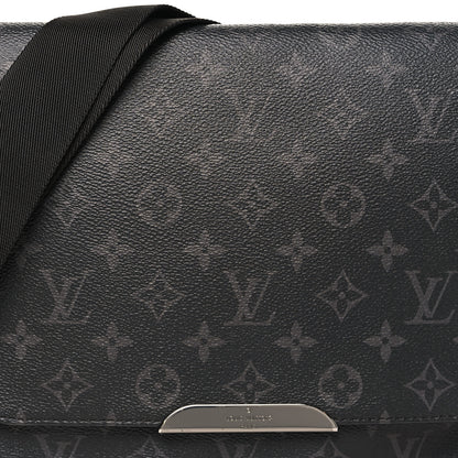 Louis Vuitton Monogram Eclipse Explorer PM Black 7 of 9