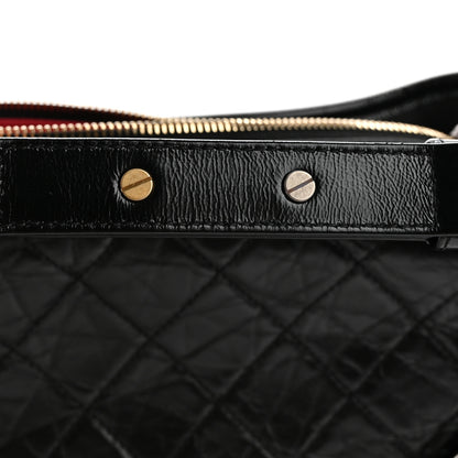 Chanel Aged Calfskin Quilted New Medium Gabrielle Hobo Black 11 of 11