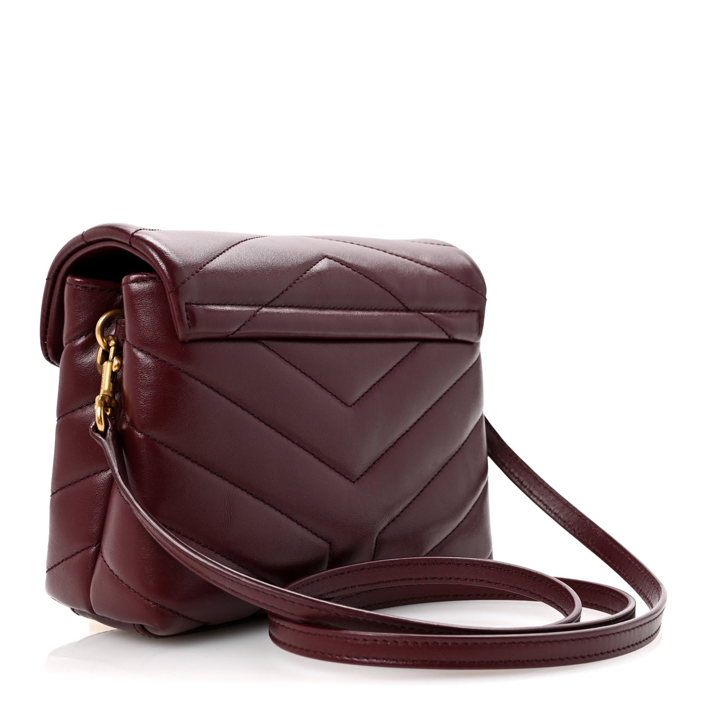 Calfskin Y Quilted Monogram Toy Loulou Monogram Crossbody Bag Rouge Legion