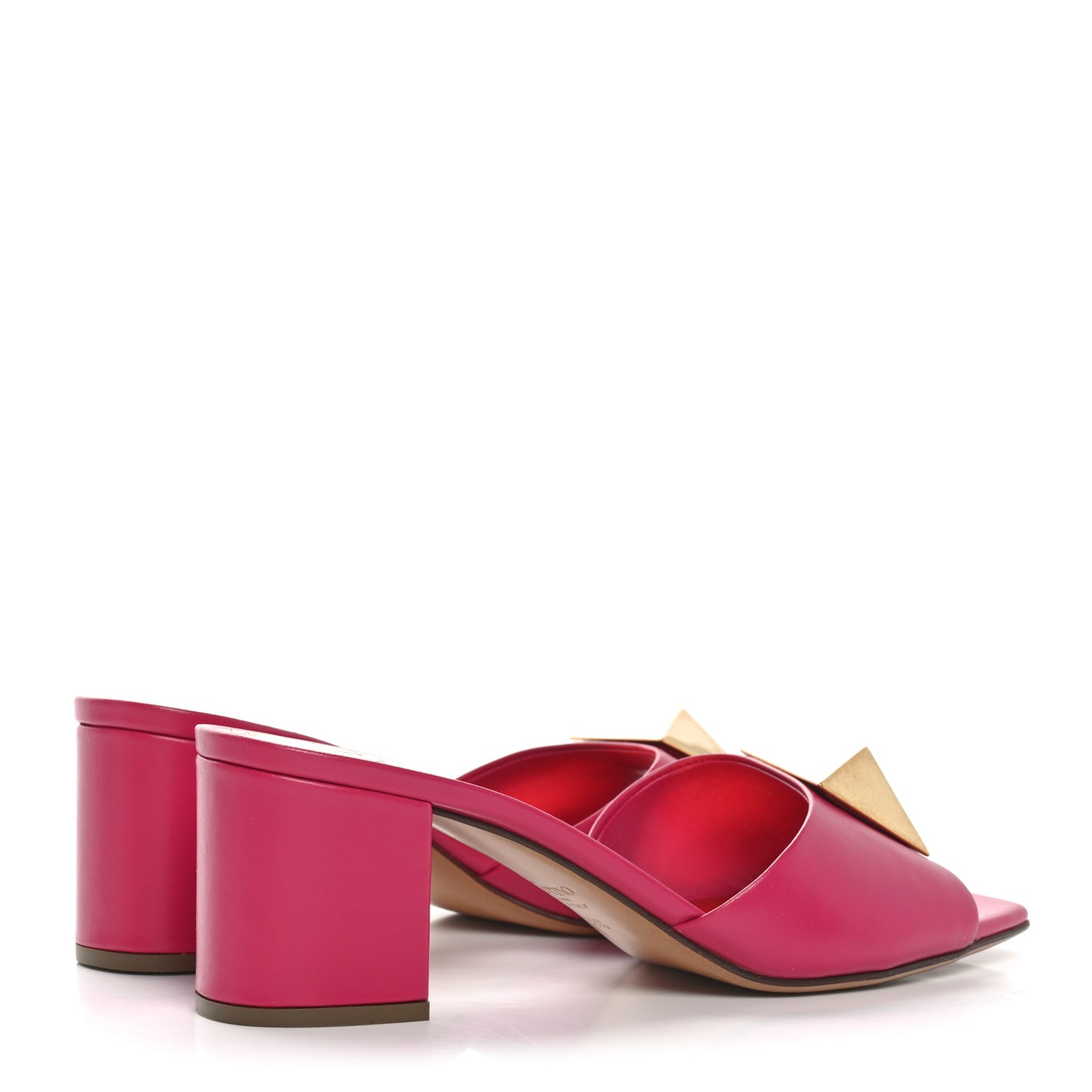 Nappa One Stud 60mm Slide Sandals 36.5 Blossom