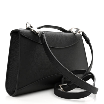 Moynat Carat Calfskin Gabrielle Clutch Black 3 of 10