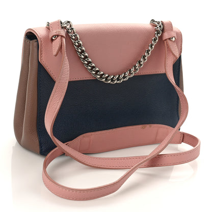 Louis Vuitton Soft Calfskin Lockme II Chain Bag BB Rose Poudre 2 of 11