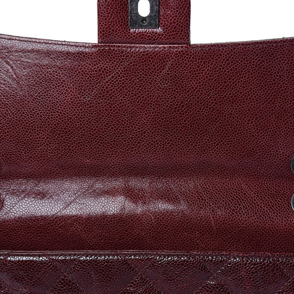 Chanel Crumpled Grained Calfskin Medium CC Crave Flap Bordeaux 8 of 19