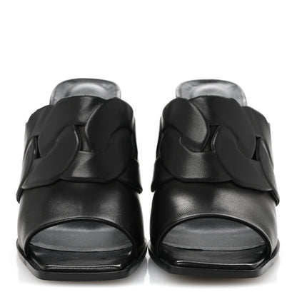 Hermes Nappa Hanna 95 Sandal 38 Black 3 of 9