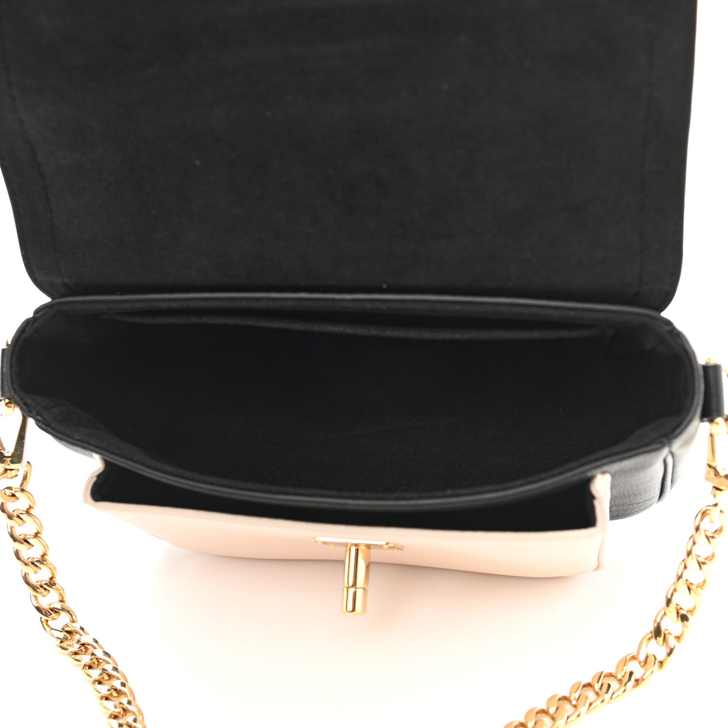 Louis Vuitton Grained Calfskin Lockme Tender Black 5 of 9