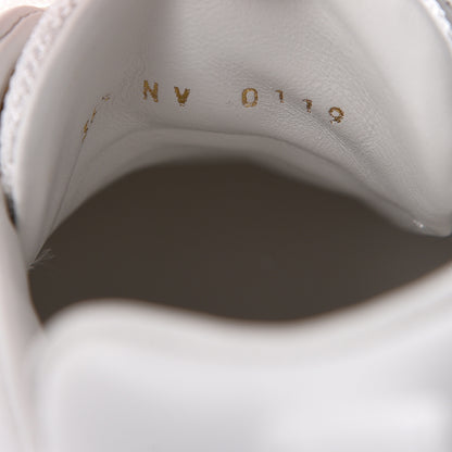Louis Vuitton Calfskin Monogram Denim Run Away Sneakers 36.5 White 7 of 8