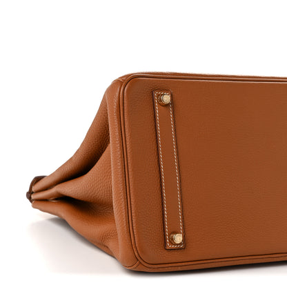 Hermes Togo Birkin 35 Gold 9 of 12