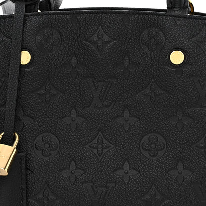 Louis Vuitton Empreinte Montaigne BB Black 8 of 10