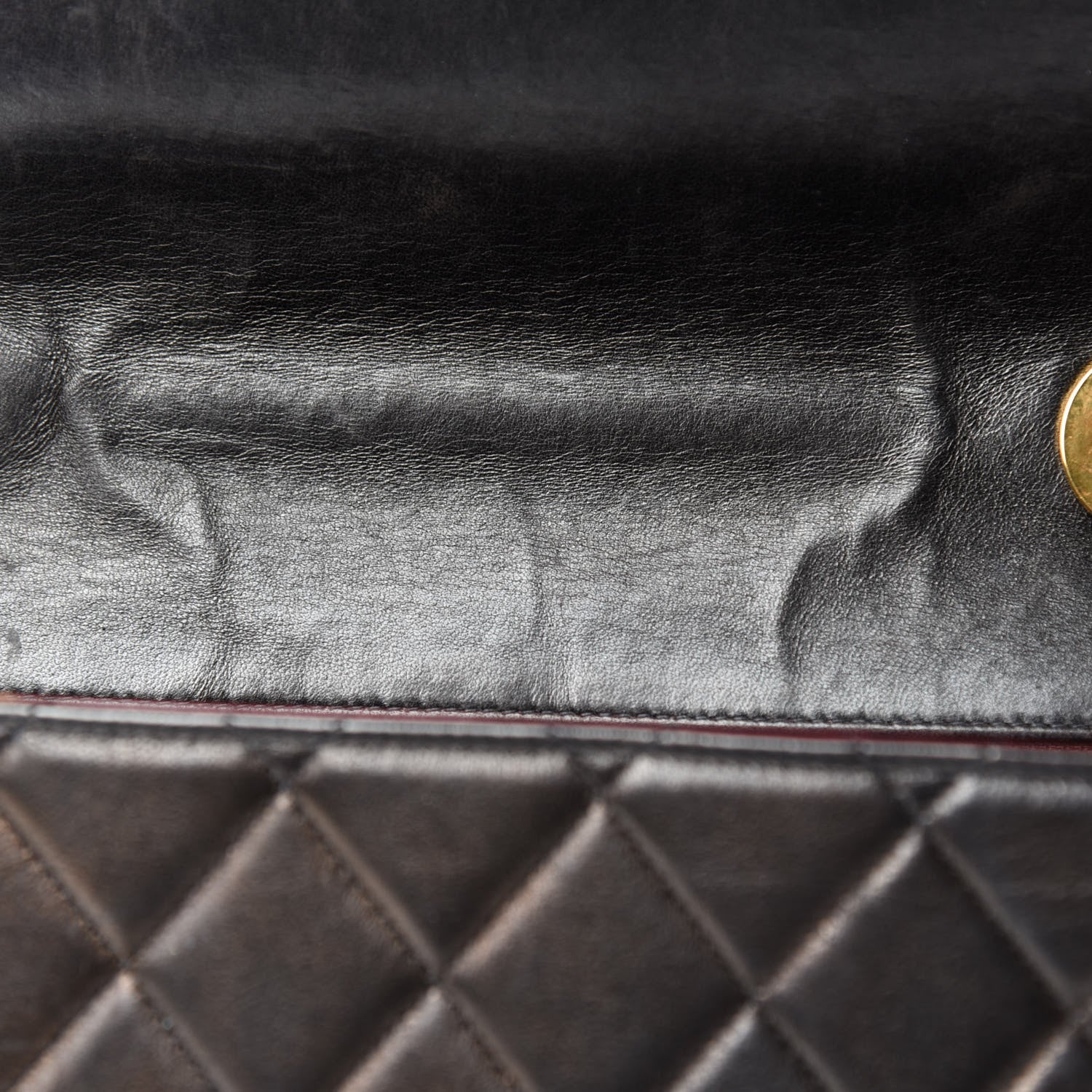 Chanel Lambskin Quilted XL Jumbo Single Flap Black 8 of 12