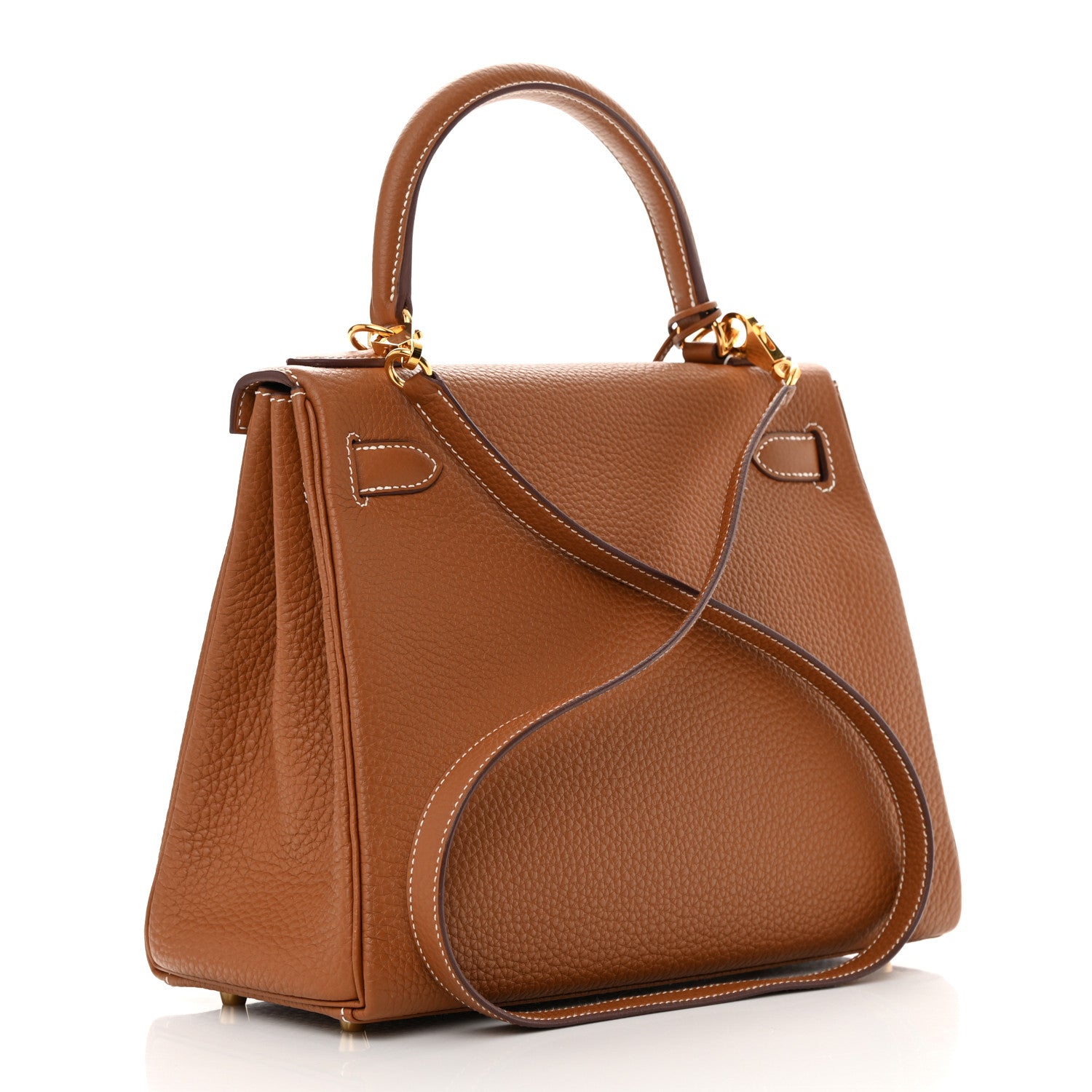 Hermes Togo Kelly Retourne 28 Gold 3 of 14