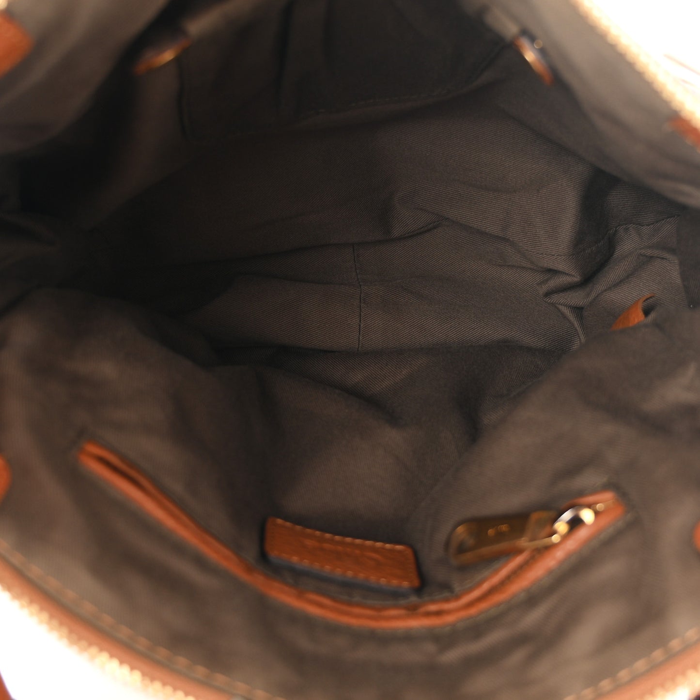 Calfskin Medium Marcie Satchel Tan