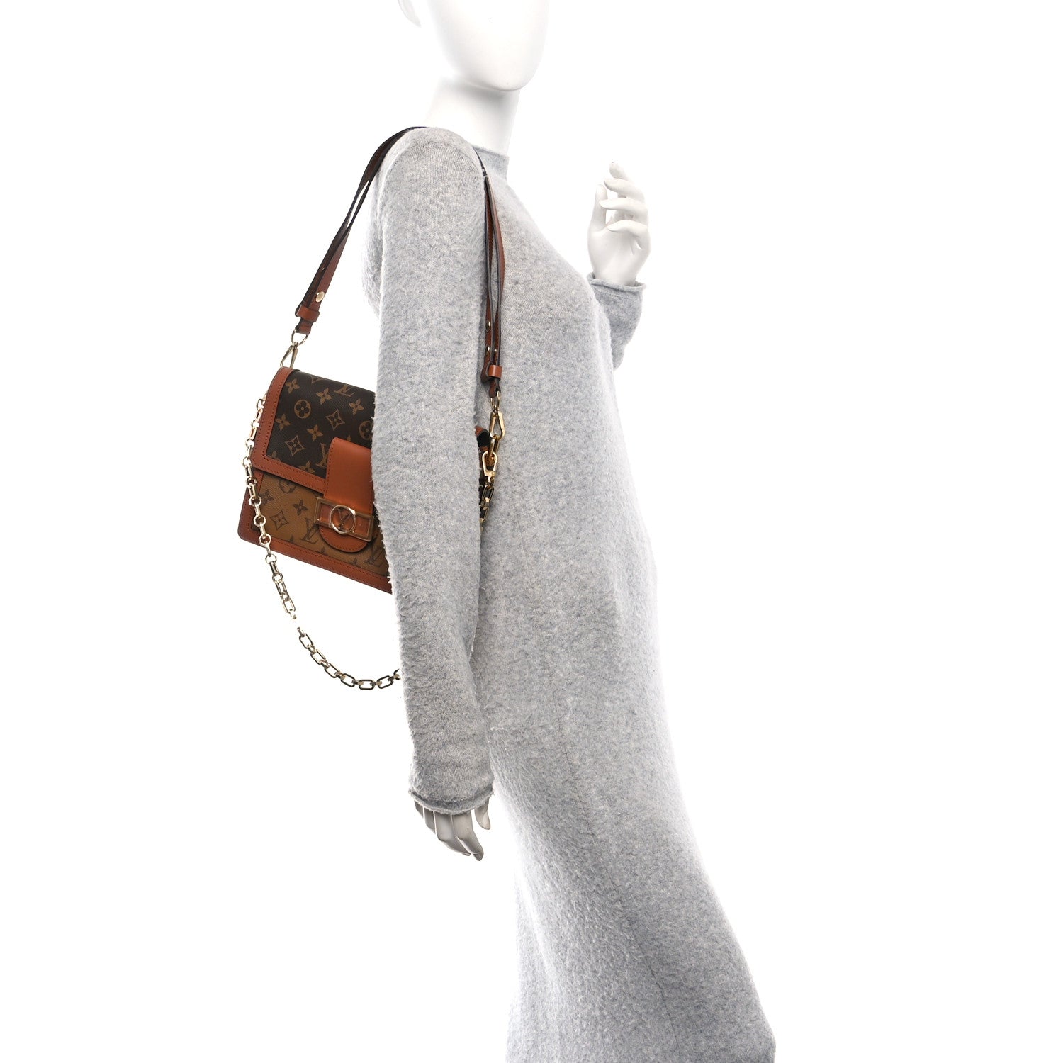 Louis Vuitton Reverse Monogram Dauphine MM 2 of 14