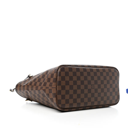 Louis Vuitton Damier Ebene Neo Neverfull MM Rose Ballerine 3 of 4